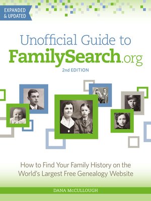 Unofficial Guide to FamilySearch.org - ebook